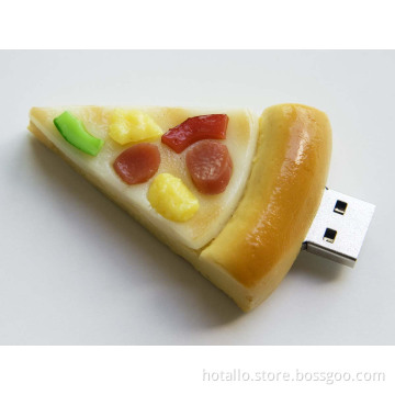 Customized Pizza Desing USB Flash Stick Pen Driver